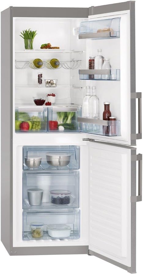 AEG SANTO S53120CNX2 Fridge-Freezer open with food
