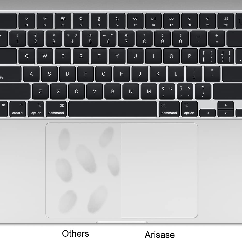 Confezione da 2 protezioni per trackpad per MacBook Pro da 14" (chip M5) trasparente, accessori protettivi per MacBook Pro 2025 da 14,2 pollici (A3434) (14,2 pollici)