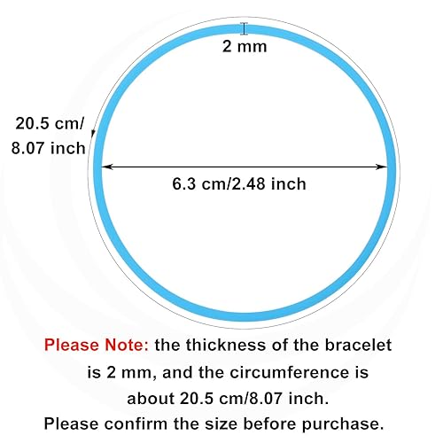 Miniatura 2 de Penta Angel 60 pulseras de silicona para el cabello, 60 unidades, para adultos, estilo retro de neón sólido, estilo de los años 80, bandas elásticas