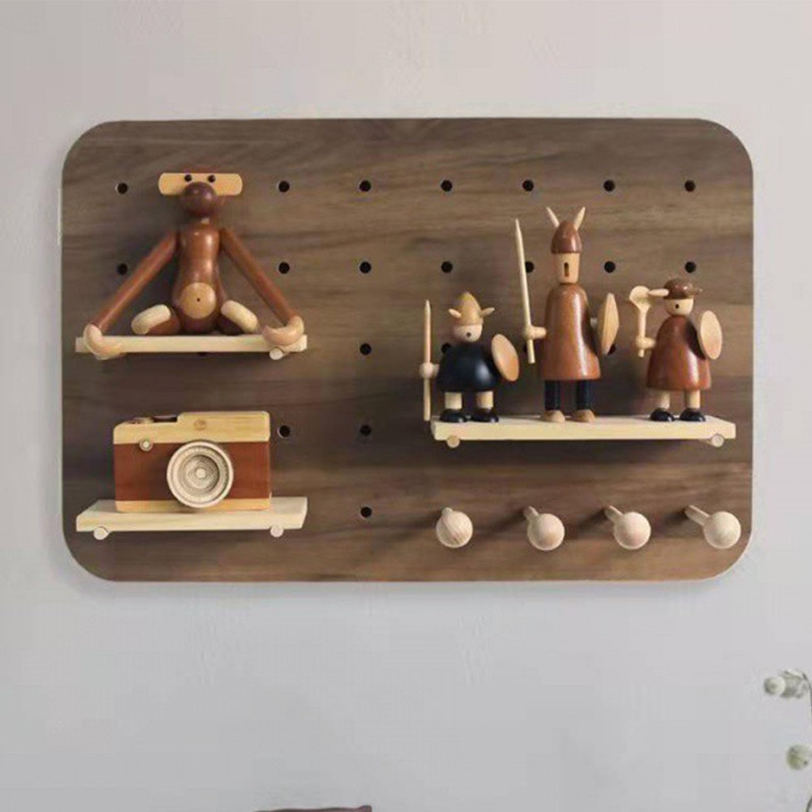 Zählerschrank Verkleidung aus Holz Dekorative Abdeckung für Stromzählerbox und Sicherungskasten Kindersichere Stromkasten Abdeckung zum Verstecken Hässlicher White 45x35cm