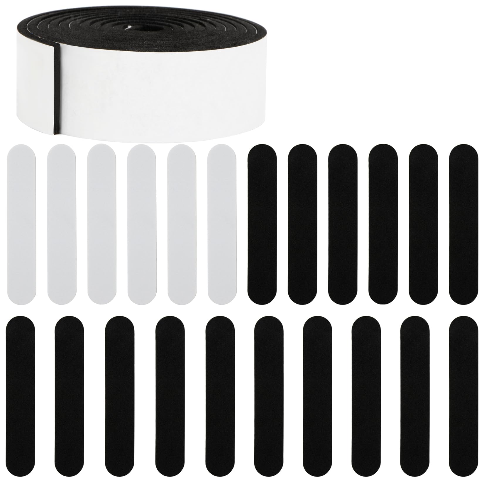 23 PCS Hat Sizers for Size reducers - Hat Adjuster Inserts to Make Fit Smaller,Hat Size Reducer Inserts,Self-Adhesive Foam Reducing Tape Roll,Fitting Strips Suitable for Hard Hat,Various Caps
