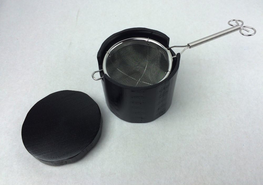 Nakatani Brothers Shokai W83-3 Yamanaka Lacquerware, Tea Strainer, Keyaki, Koto