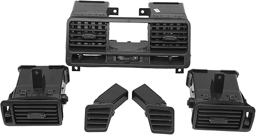 Kit de ventilación de aire para salpicadero, 5 piezas de ventilación central de tablero de instrumentos ABS, ventilación de aire MB775268 compatible