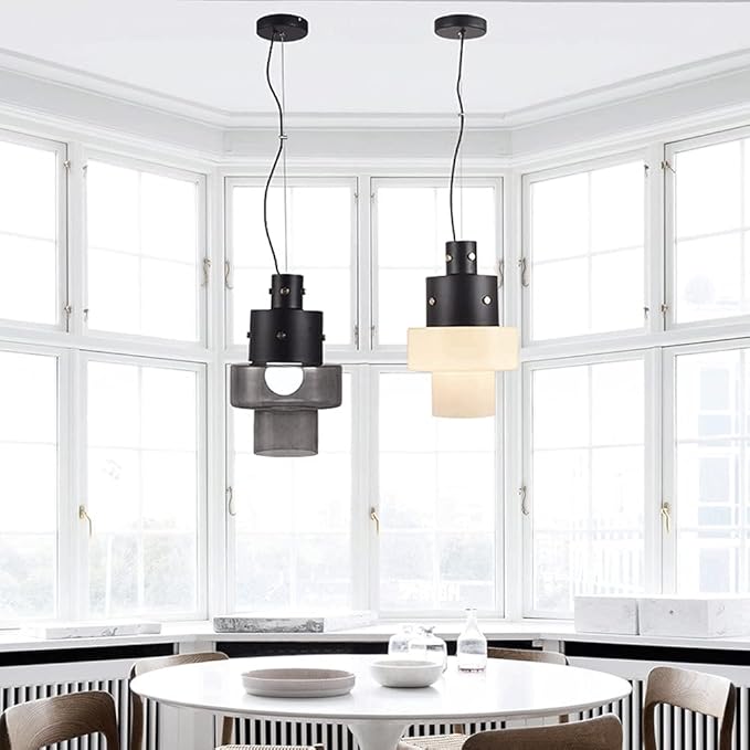 ADITAM Kroonluchter Plafondlamp Postmoderne Minimalistische Kroonluchter Creatieve Persoonlijkheid Glas Hanglamp Nordic Opknoping Plafondlamp Enkele Kop Armatuur Keuken Woonkamer Verlichting Home Decor Lamp photo 2