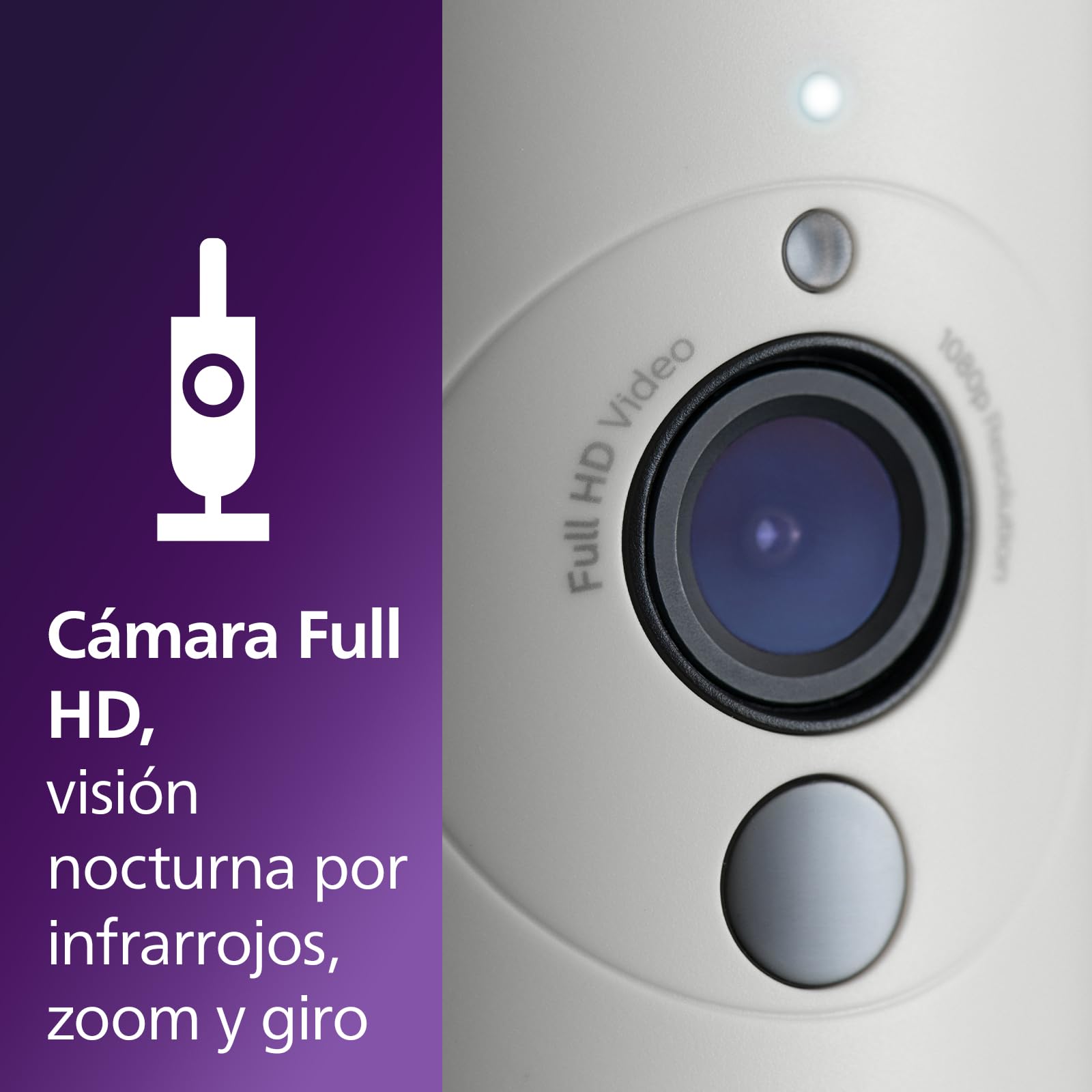 Philips Avent Vigilabebés conectado con cámara (modelo SCD923/26)