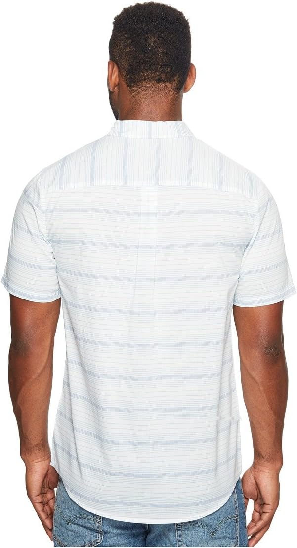 O'Neill Men's Casual Standard Fit Short Sleeve Woven Button Down Shirt