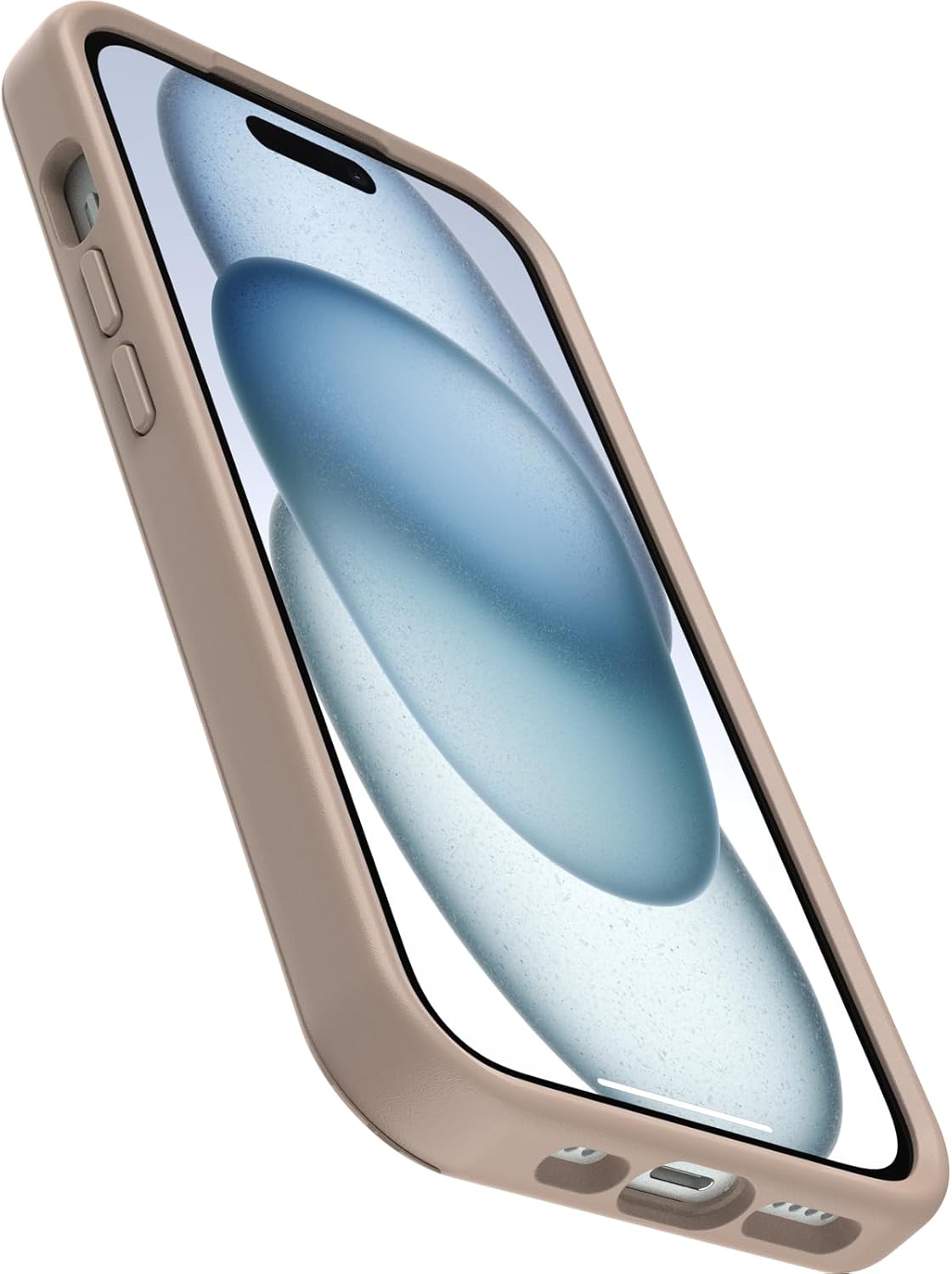 OtterBox iPhone 15, iPhone 14, and iPhone 13 OtterGrip Symmetry Series Case - ON The SPOT (Brown), Built-in Grip, Sleek case, Snaps to MagSafe, Raised Edges Protect Camera & Screen - Image 3