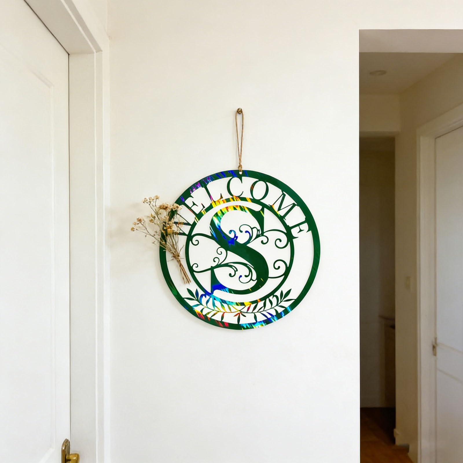 Letra S de silicona resistente para arte holográfico de resina y personalizar la decoración del hogar, regalo individualizado