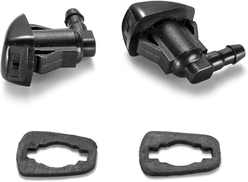 Bicos do lavador do para-brisa dianteiro A ABIGAIL para Toyota Sienna, Corolla, Solara e Tundra – Kit com 2 unidades