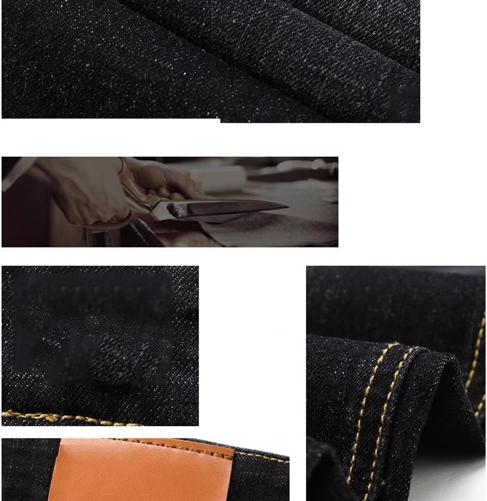 Men's New Large Size Jeans Cockerel Pants Workwear En's Straight Loose Casual