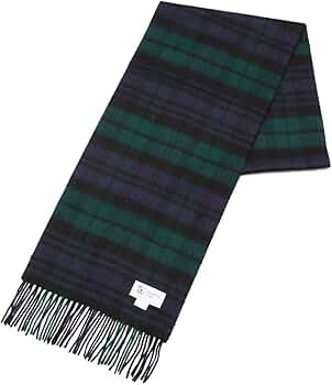 【新品】 ジョンストンズ マフラー BLACK WATCH 小判 Amazon | [ジョンストンズ] マフラー 小判 180cm×25cm ストール
