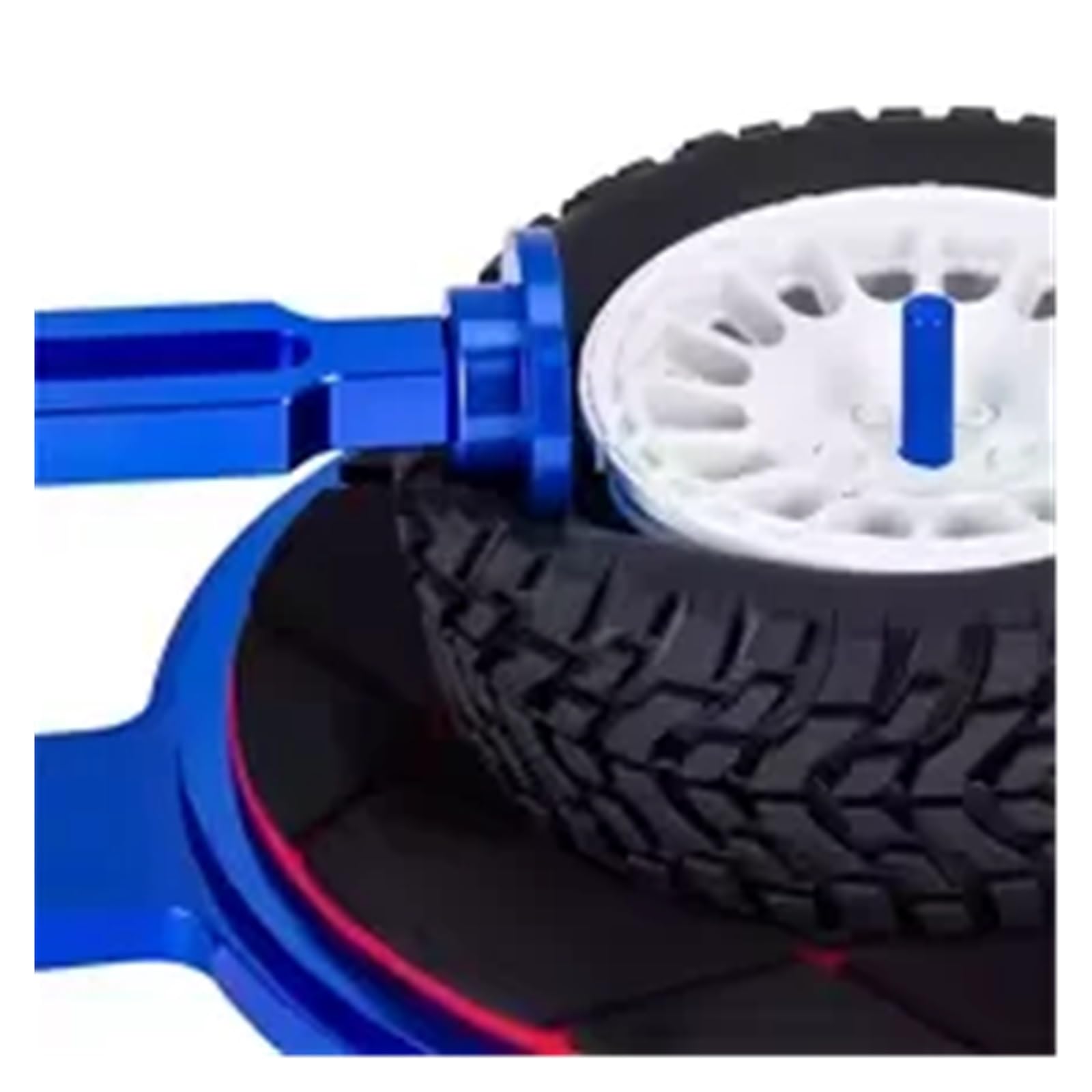 RC Accesorios para Ruedas 40Mm Y Menos Carretera Todoterreno 1/8 1/10 RC Encoladora Neumáticos Aleación Aluminio Herramienta Semiautomática Encolado Neumáticos