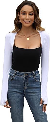 Hairwilly Chal refrescante manga para brazo con agujero para los dedos, protección solar para mujeres y hombres para golf, equitación, conducción