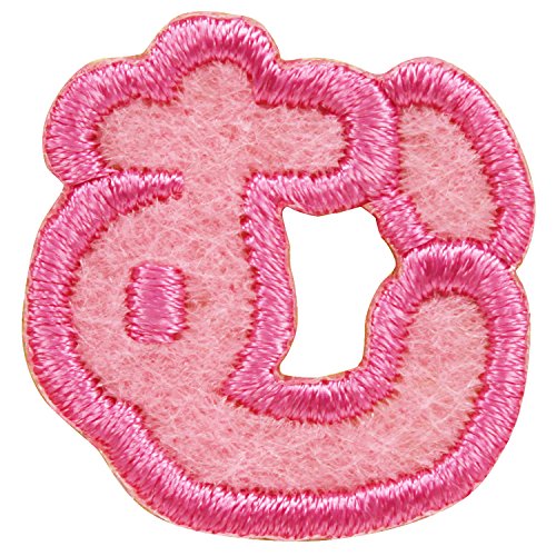 サンヒット ワッペン む ピンク AGS3-33