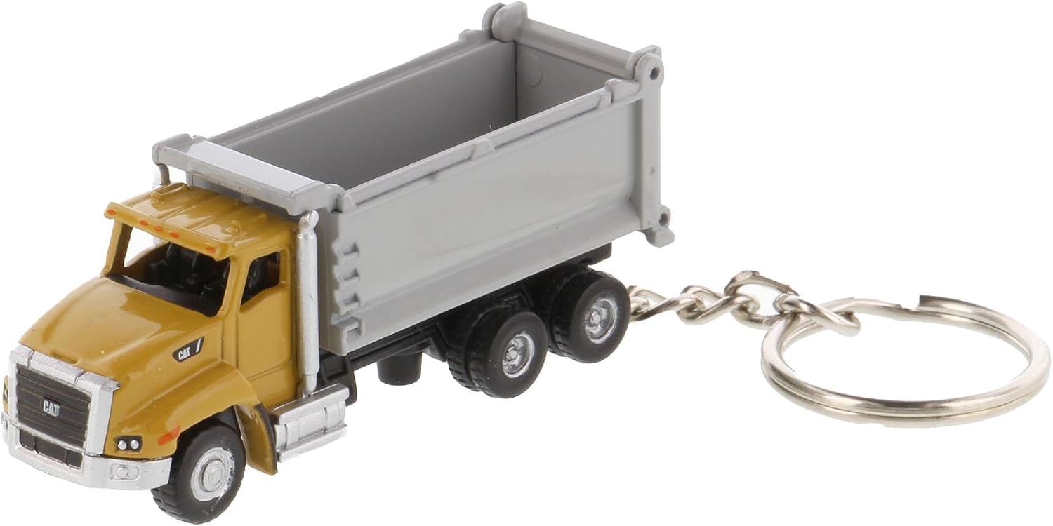 Diecast Masters Cat Micro Scale Construction Vehicle Keychain