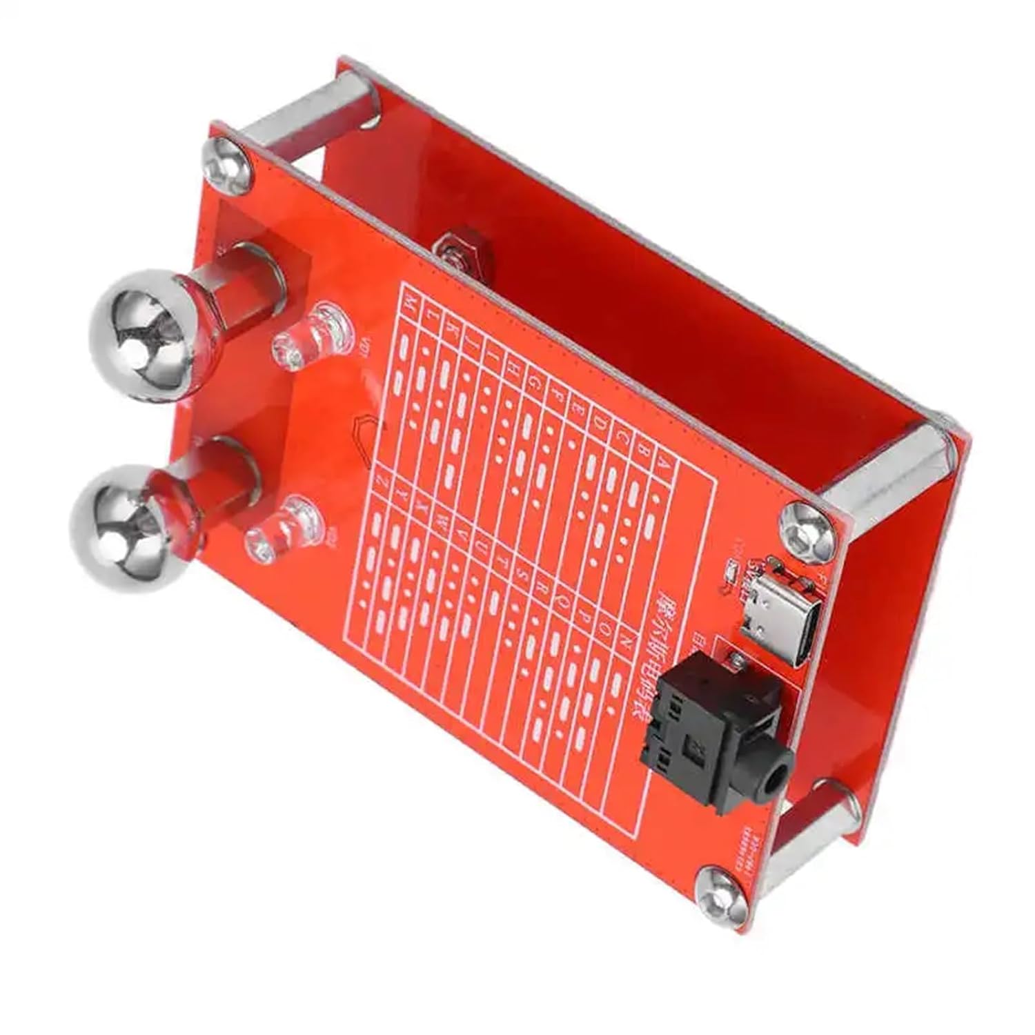 Automatic Telegraph Key Touch Sensitive CW Contact Key for Shortwave Radio 3.5mm Output Interface