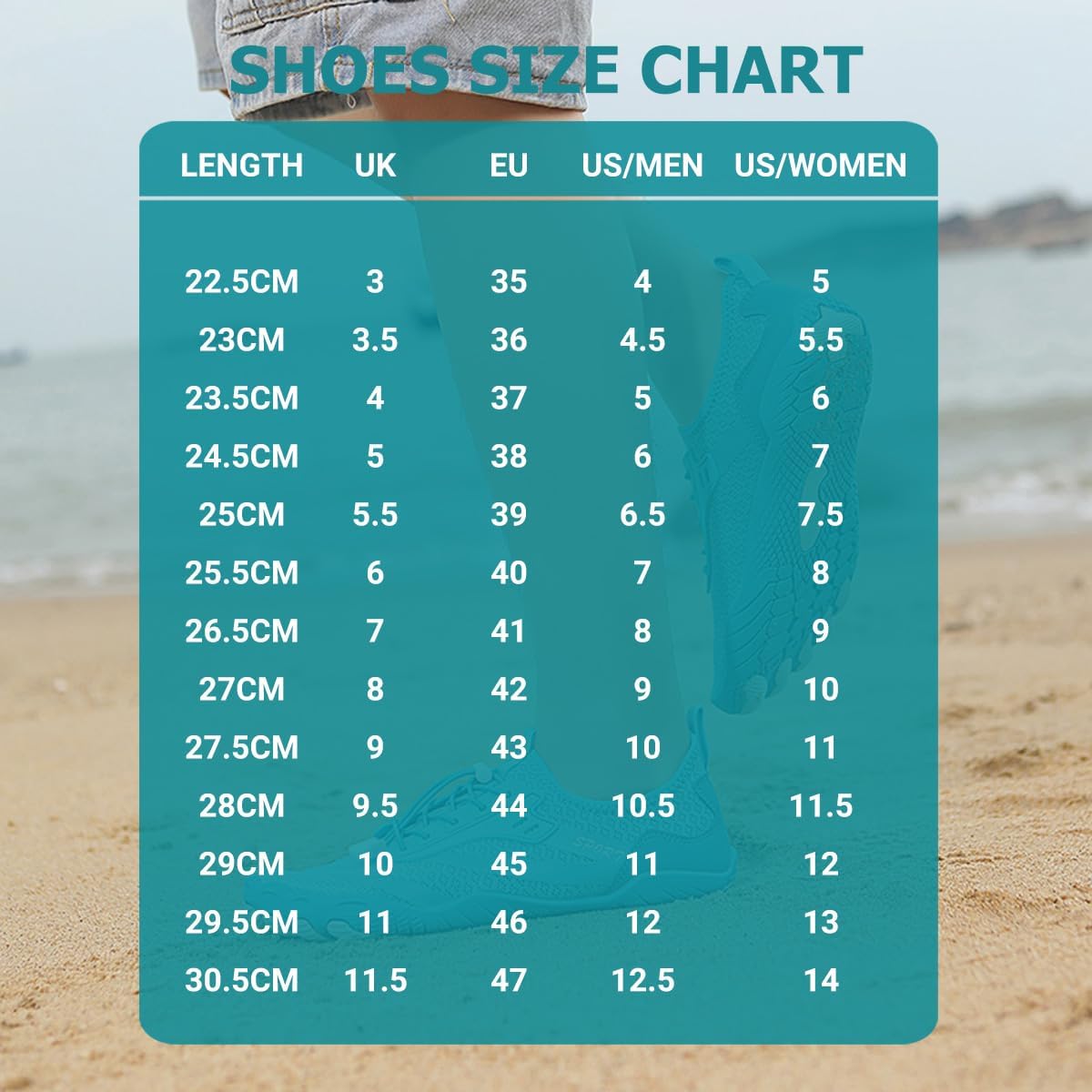 Water Shoes Womens Mens Outdoor Quick Dry Unisex Sports Aqua Shoes for Beach Diving Snorkeling Surfing