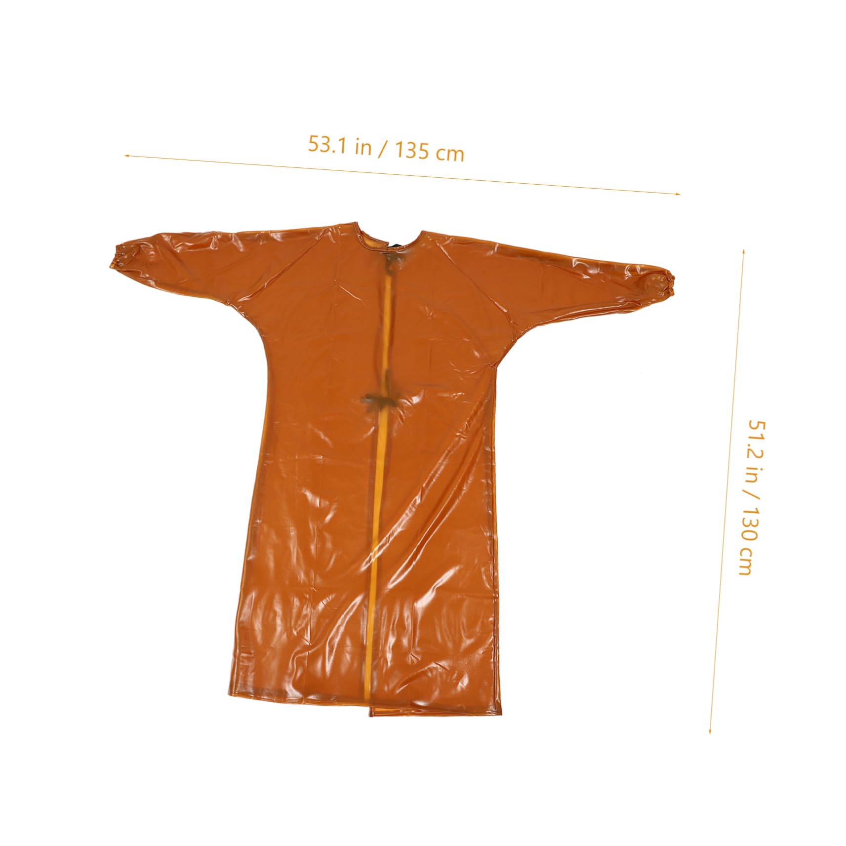 Angoily Rain Bibs Elastic Cuff Smock Waterproof Stone Factory Lightweight Work Overall