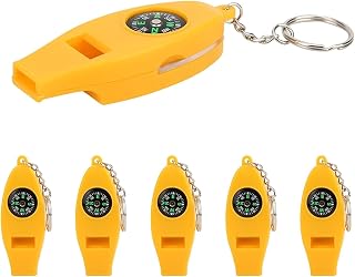 5-Piece Compact Flute Set with Multifunctional Compass and Thermometer
