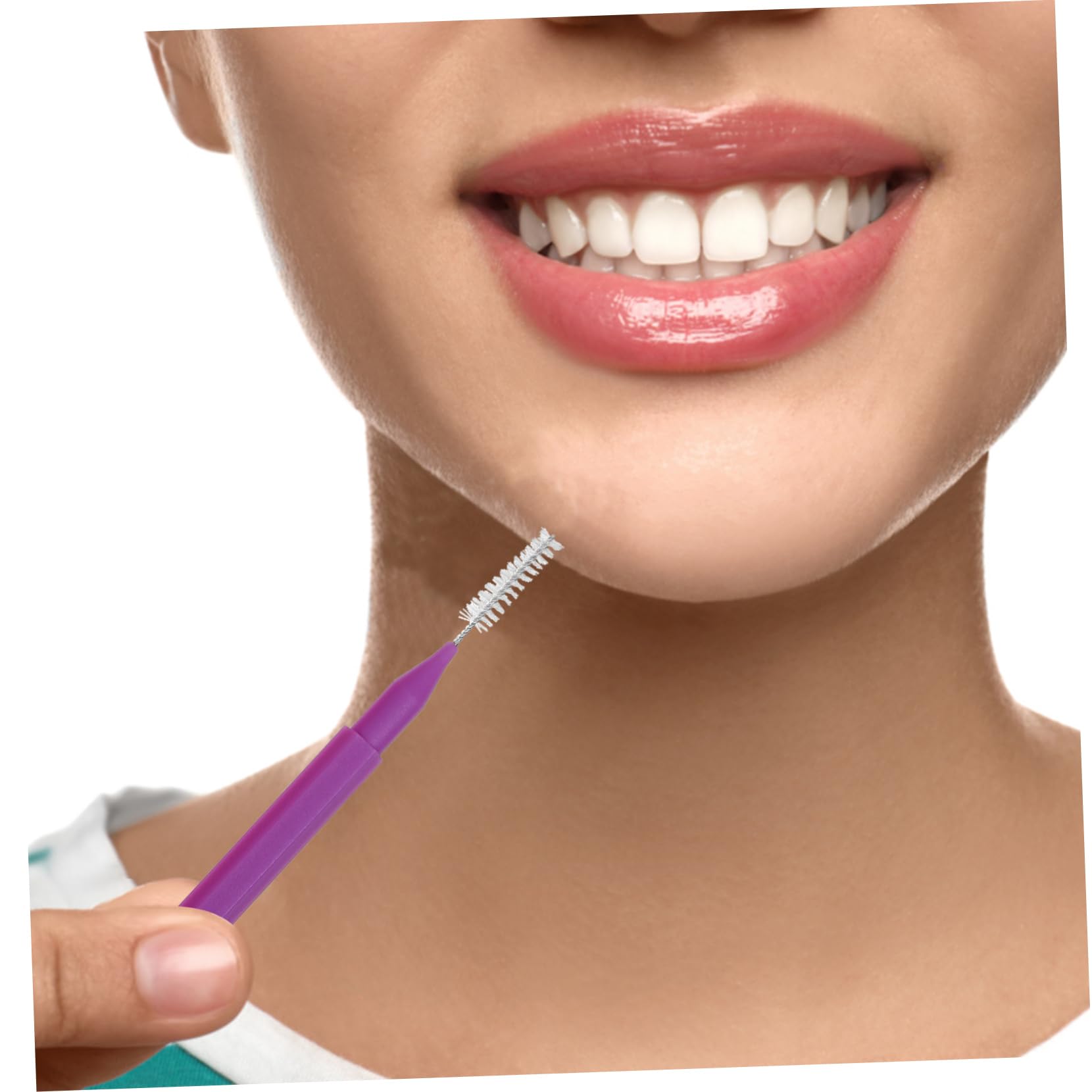 3 Series Cepillo Interdental Solución Limpiadora Pasta Equipo Cepillos Entre Herramientas De Limpieza De Cepillos De Titulares Páginas 100 Piezas*3