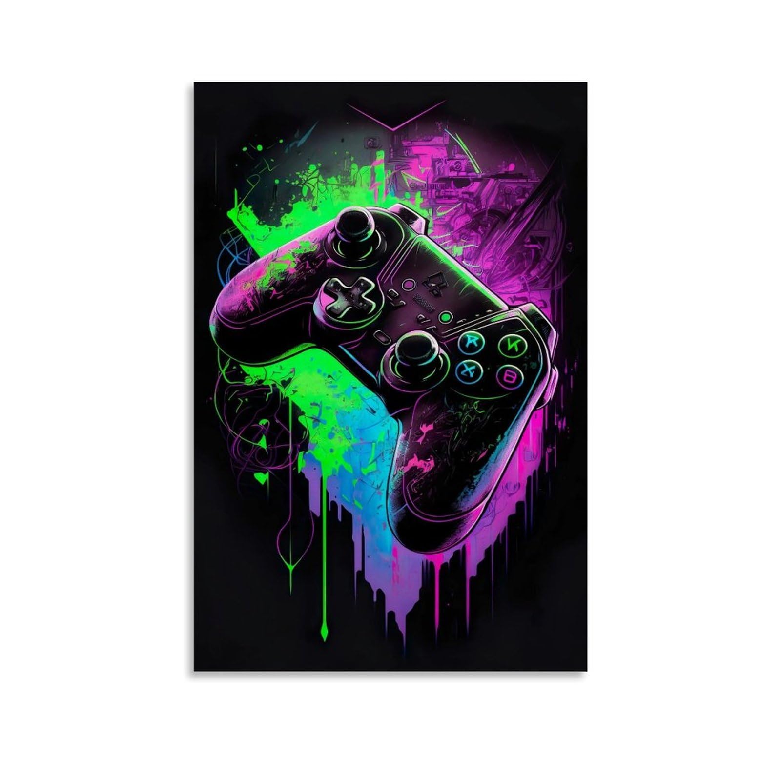 Gaming-Poster, Vintage-Comic-Poster für Zimmer, ästhetische Leinwand, Wandkunst, Schlafzimmerdekoration, 30 x 45 cm