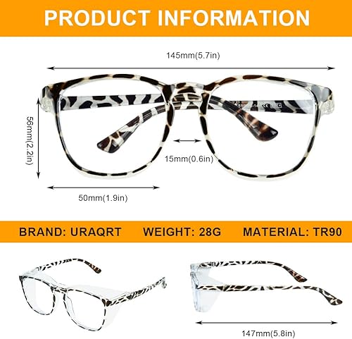 Miniatura 2 de Gafas de seguridad antivaho para laboratorio, gafas protectoras para enfermeras, gafas protectoras contra la luz azul, para mujeres y hombres