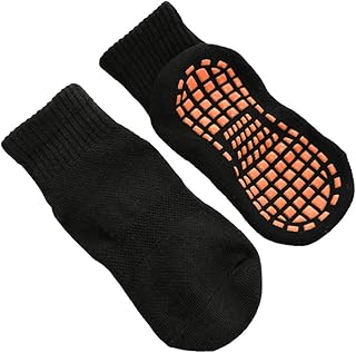 BESPORTBLE Baby,Clothing,Baby Boys 0-24m,Socks & Tights,Socks BESPORTBLE 3 Pairs Non-slip Floor Socks, Children Cotton Trampoline Sock Dispensing Sports Socks for Kids-M Size (Grey, Fit for 5-11 Years Old)
