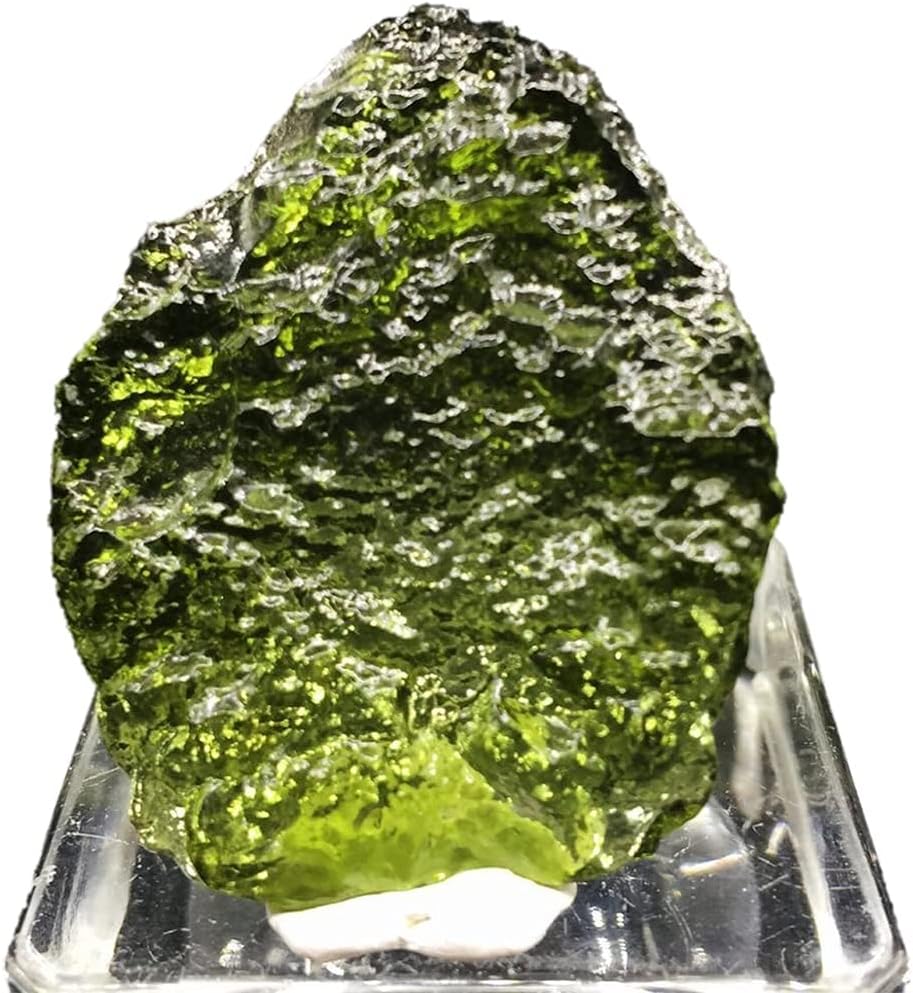 モルダバイト チェコ産 原石 鉱物 隕石ガラス 天然ガラス 標本 レア