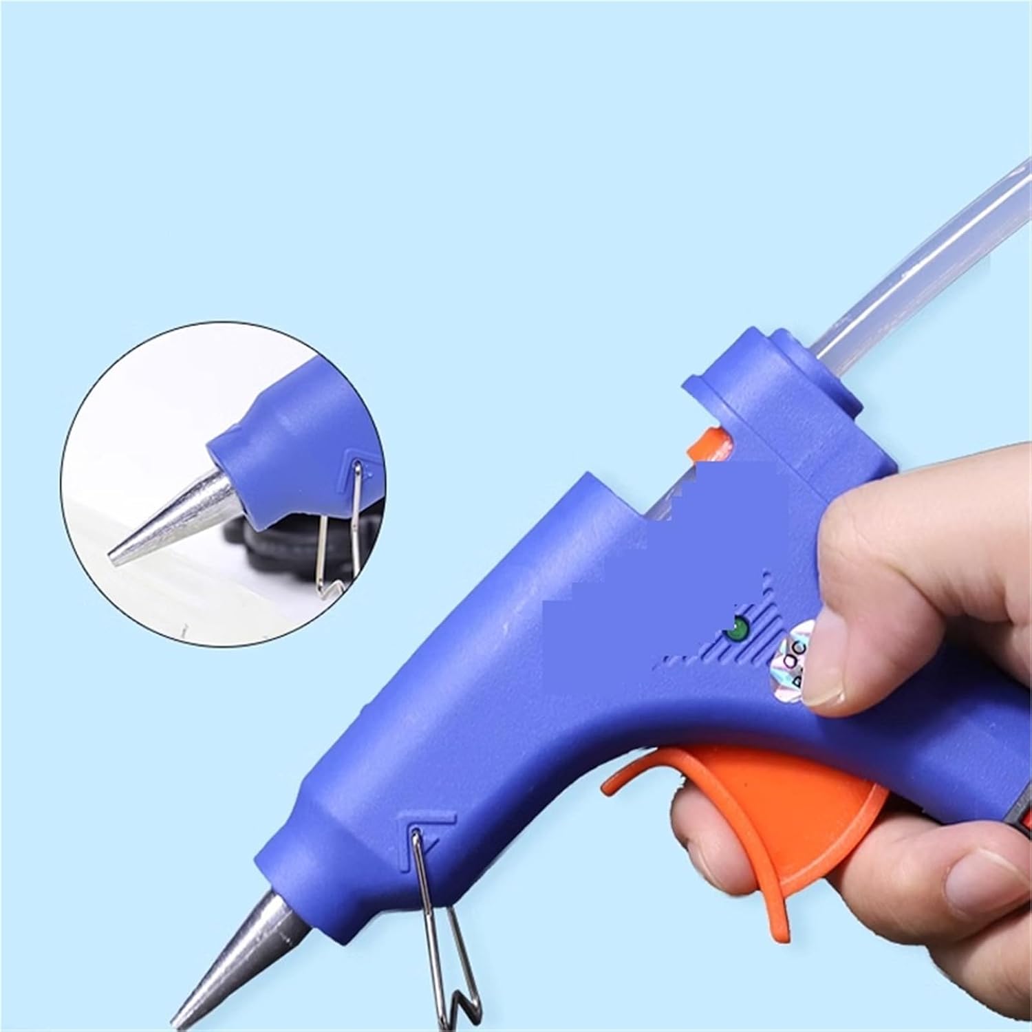 Hot Glue Gun, 6pcs 20W Hot Melt Adhesive Gun, Household Industrial, High-temperature Electric Heating Maintenance Tool