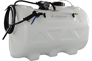 HOMESTEAD SSO-01-060D-HS 60 Gallon Prime Spot Sprayer-2.2GPM, the White Workhorse for Your Watering Woes