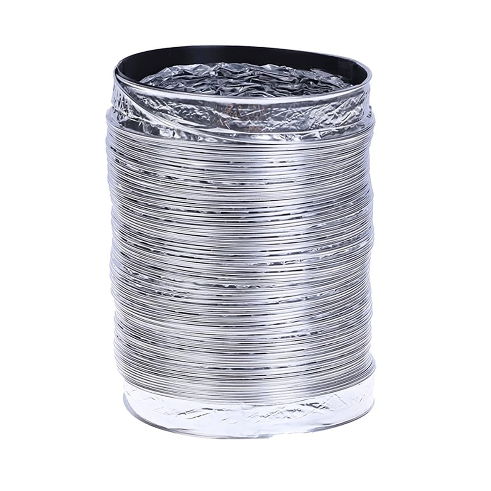 Tuyau En Aluminium Diamètre Intérieur 170 Mm Tuyau Flexible De 1,5 À 6 M Conduit De Ventilation Tuyau De Ventilation Hotte De Sécheuse Conduit D'évacuation 1 Pièce(1.5m)