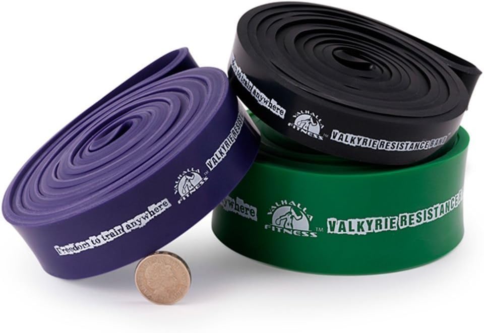 Valkyrie Resistance Band- Pull up/Chin Up/Calisthenics (BLACK/PURPLE/GREEN)