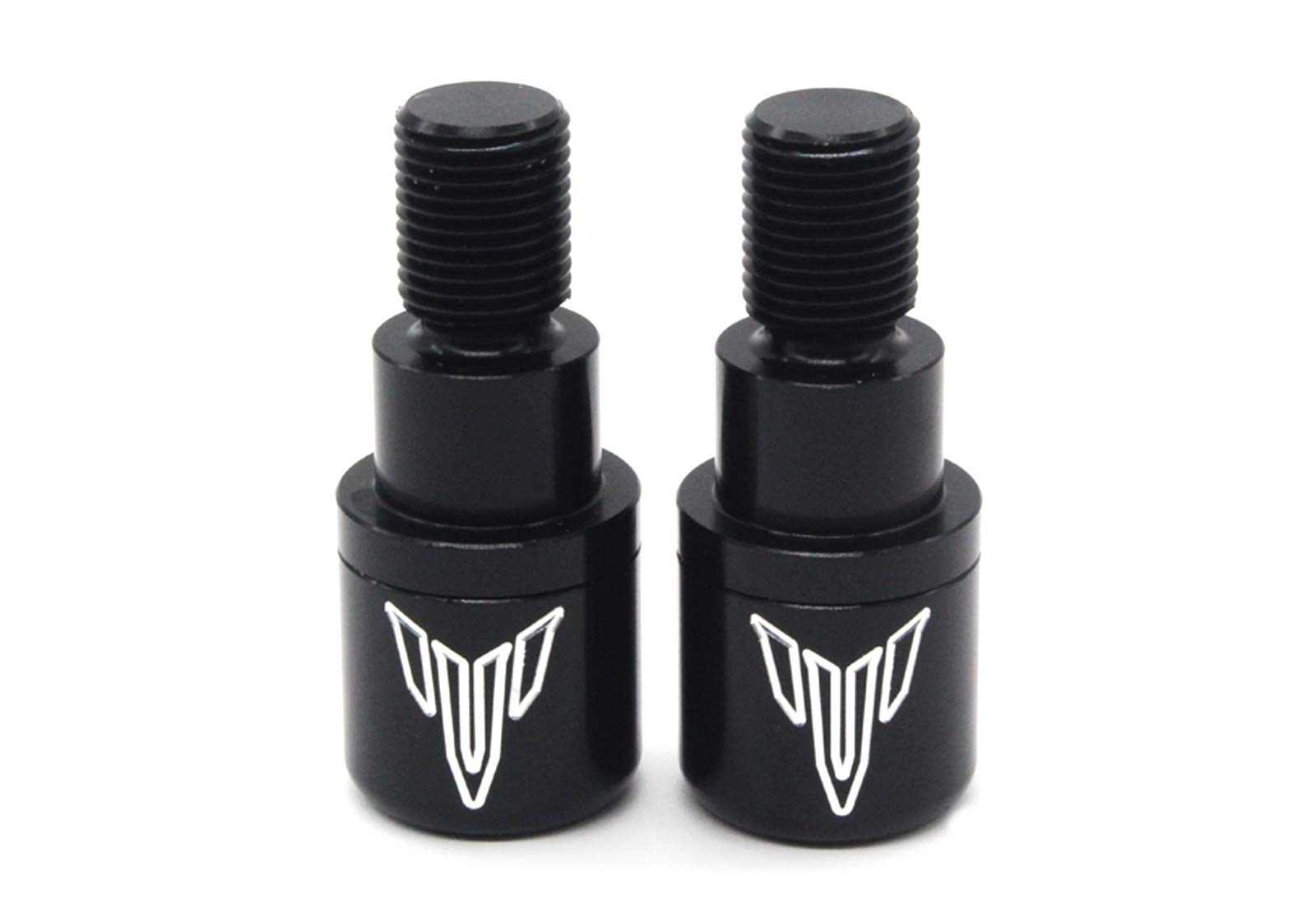 CNC Aluminum Bar End Caps For Yamaha MT07, MT09, XSR900, MT10 & More – Red/Blue/Black