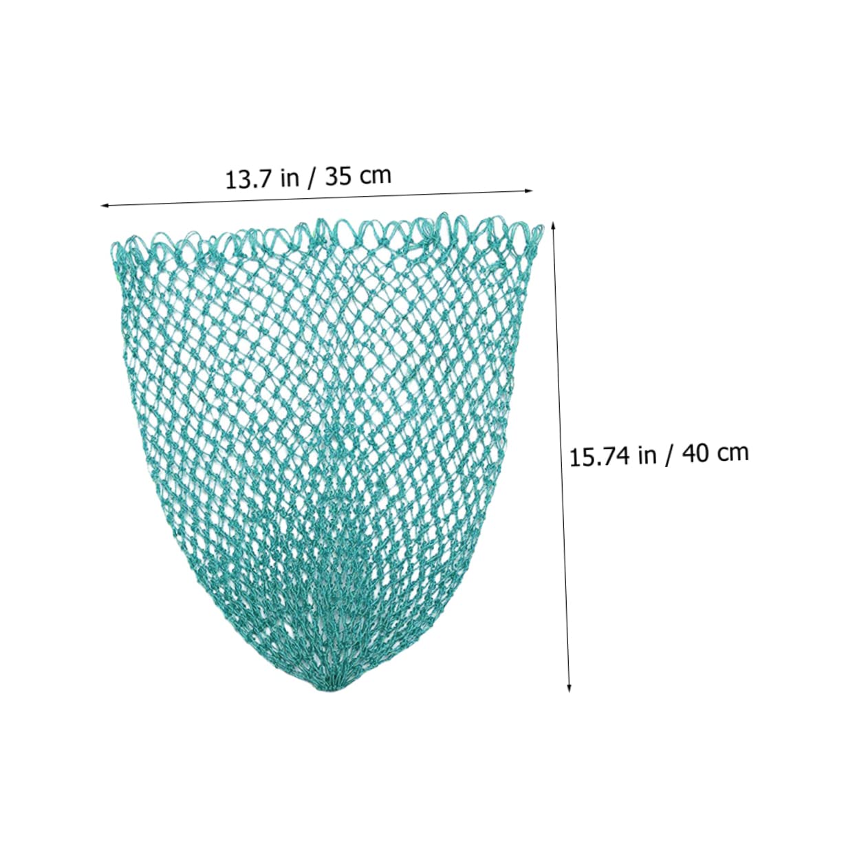 GAROZATION Fishing Net Replacement Large Size Outdoor Fish Land Net Lightweight Nylon Catching Net Releasing Fishing Net for Saltwater and Freshwater 1pc