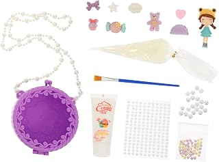 TOYANDONA 3 Conjuntos De Sacolas DIY Para Fazer Artesanato De Material Para Crianças De 4 A 8 Anos Kits De Artesanato Para Crianças De 5 A 7 Anos Carteira De Menina Crianças Bolsa De Moedas