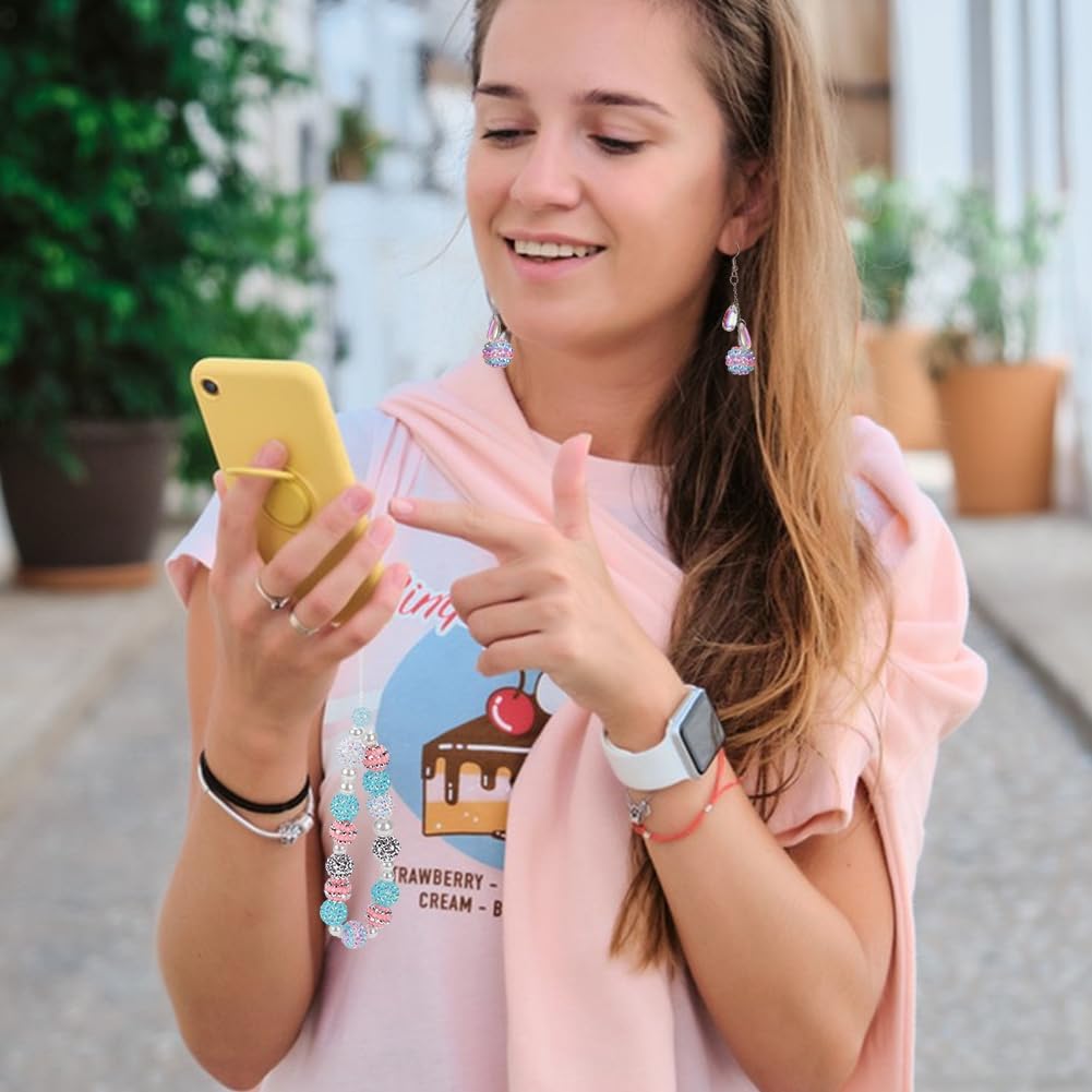 PH PandaHall 16mm Rhinestone Beads 20pcs Focal Beads Resin Crystal Chunky Beads Round Disco Ball Beads Loose Beads for Pen Garland Bracelet Necklace Jewelry Making Mix Colors, Hole: 2.5mm - Image 6