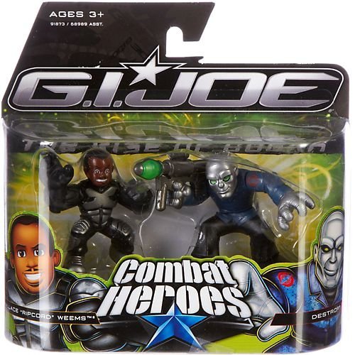 G.I. Joe The Rise of Cobra Combat Heroes 2-Pack Wallace Ripcord Weems and Destro