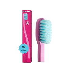 Cocolab Cocobrush Ultra Soft Toothbrush Compact Head Bristles for Teeth Cleaning Sensitive Gums Oral Care Manual Toothbrush for