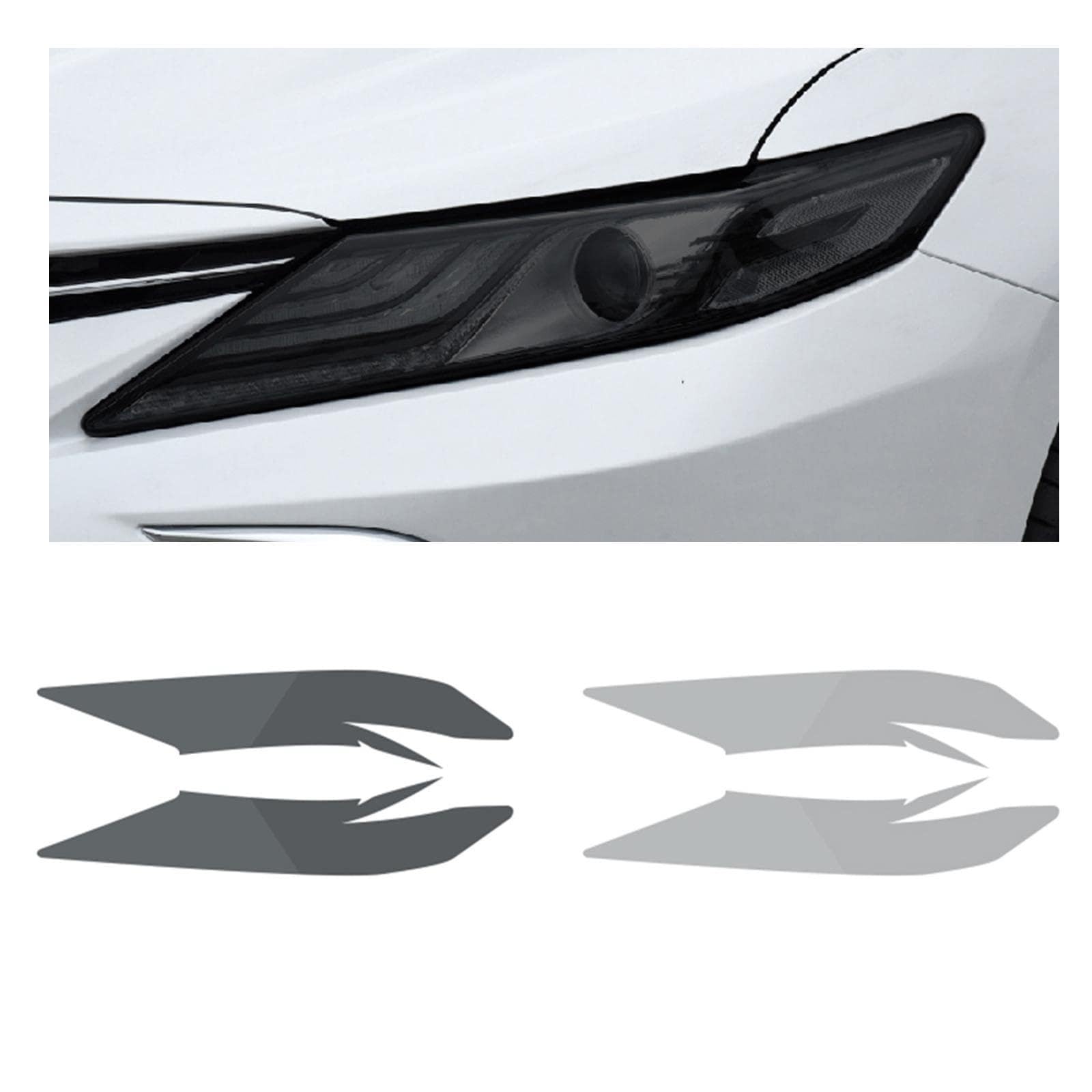 Reflektor samochodowy Folia Dla Camry 2018-2020 Reflektor samochodowy Renowacja folii ochronnej Odporny na zarysowania TPU Light Cover Film