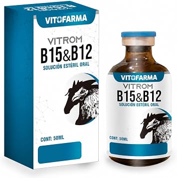 Vitrom B15 & B12 Oral Liquid for Poultry | 50 ml