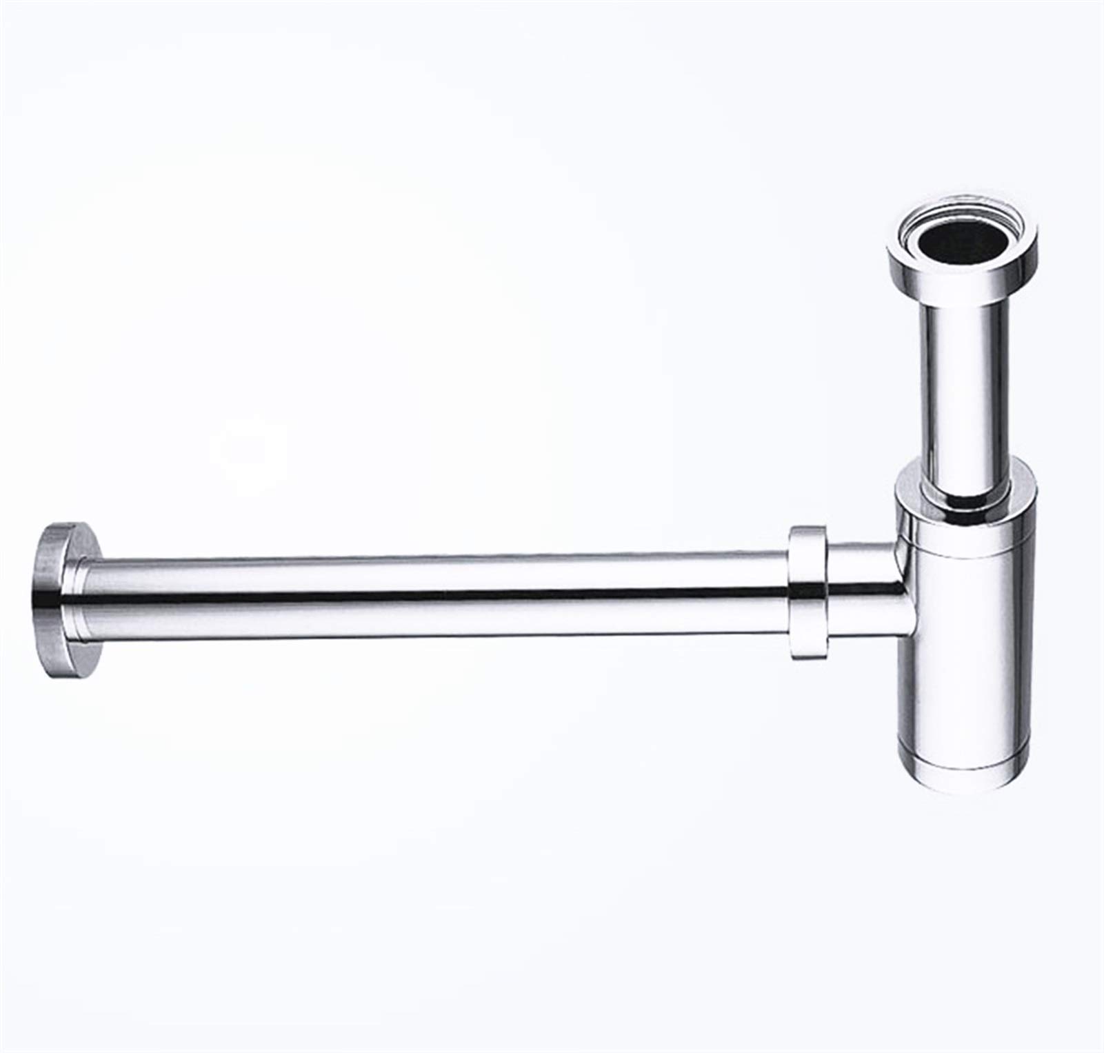 Botella Redondo Sifón Cromo BAÑO Muebles Lavabo Piedra DESAGÜE Piedra