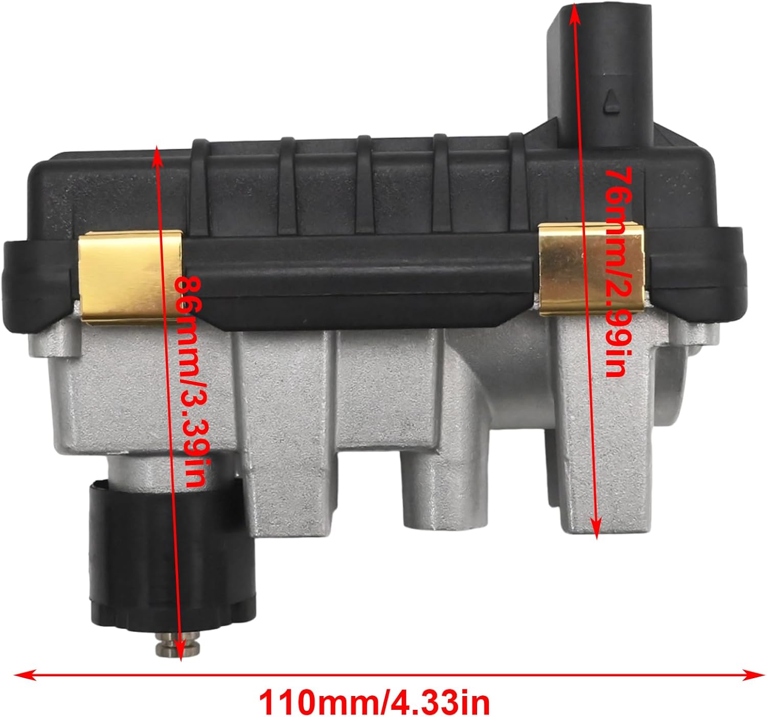 7773185002SA Electronic Actuator, Replacement for Mercedes Benz E320 Bluetec 2007-2009 Replacement for Dodge Sprinter 2500 2007-2009, Replaces 6420901200