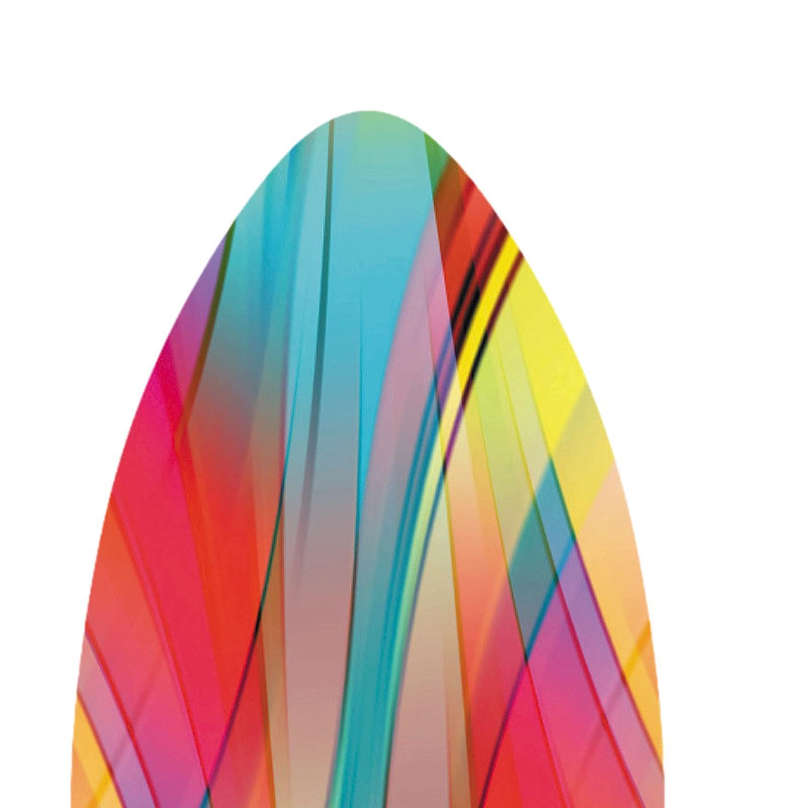 35 Zoll Skimboard mit Hochglanzoberfläche, Holz Surfbrett für Jedermann