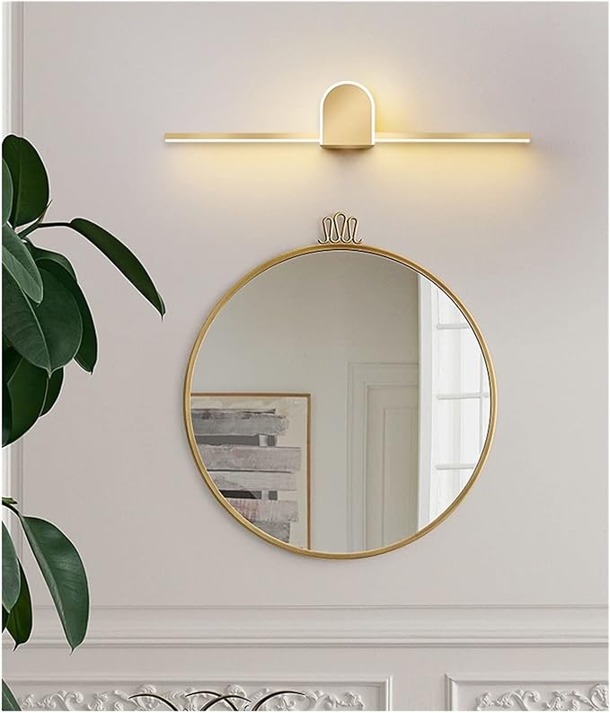 UDIIX Muur licht, Wandkandelaars, LED Wandlampen Indoor Badkamer Spiegel Led Lamp Goud Wandlamp Compatibel met Keuken Woonkamer Kunst Muur Decor Slaapkamer Make-up Lamp (Color : C-coolwhite, Size : D40cm) ( photo 3