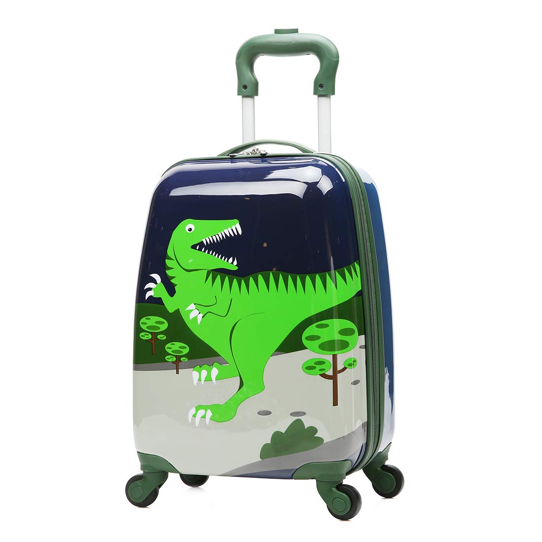 Buy WCK Cartoon Kids Carry on Luggage Set Upright Rolling Wheels Travel