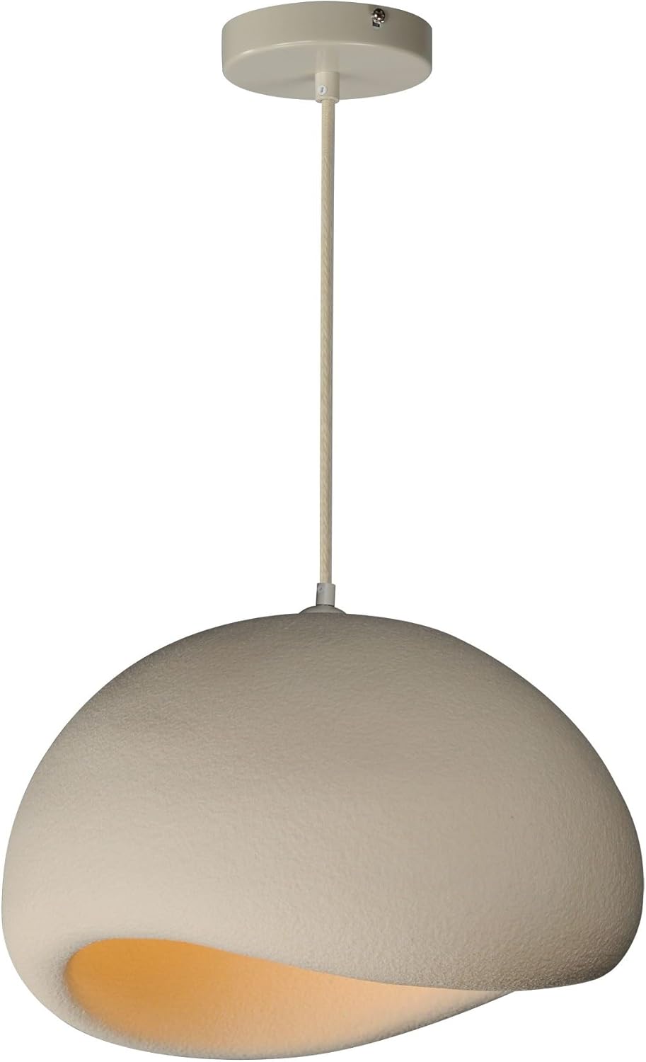 ET2 Lighting E25184-OY Moeraki - 6W 1 LED Pendant-11.5 Inches Tall and 15.75 Inches Wide