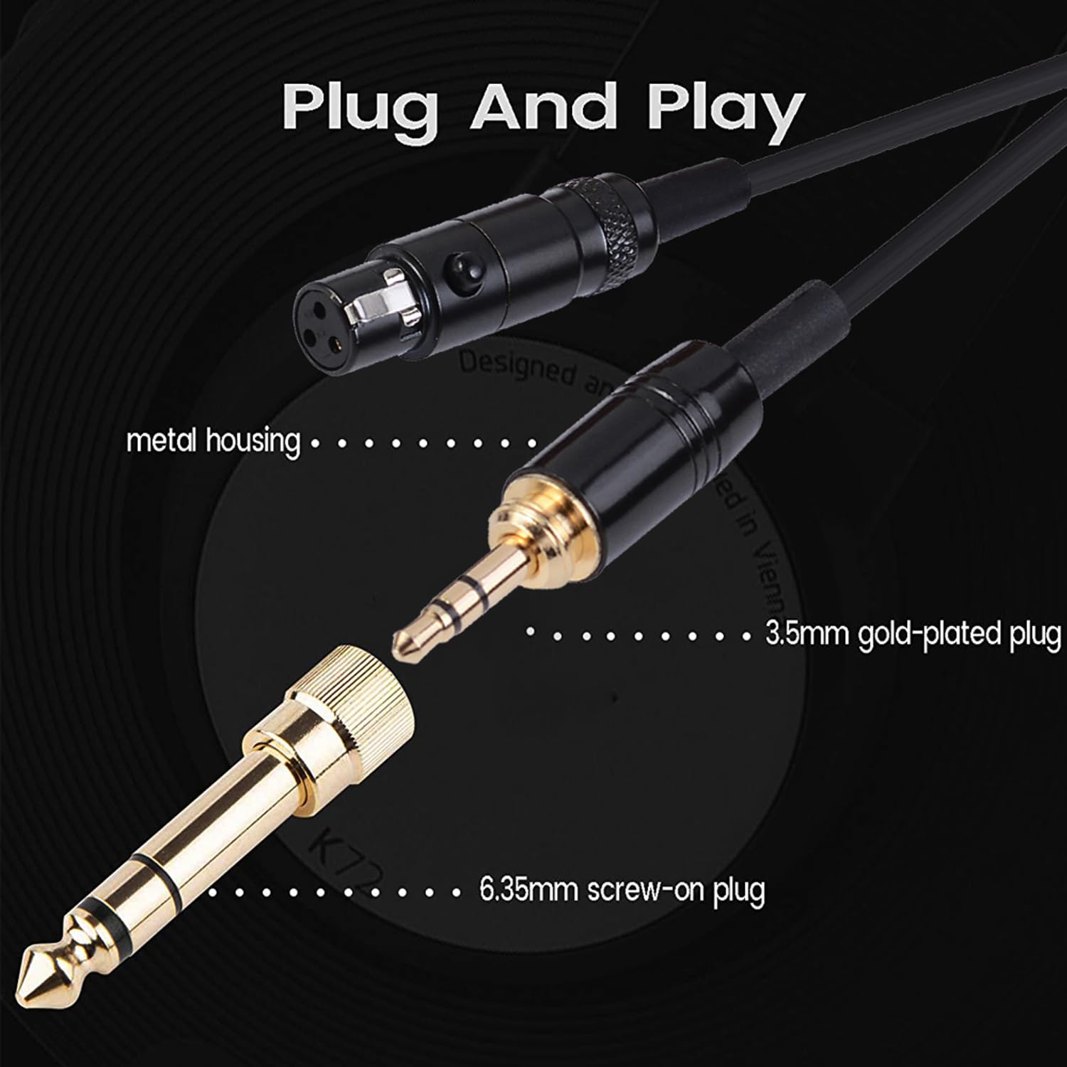 Airfrex Bluetooth-Adapter für Kopfhörer AKG K240S/ K712/ Q701/ K271 Airfrex Bluetooth-Adapter für Kopfhörer AKG K240S/ K712/ Q701/ K271