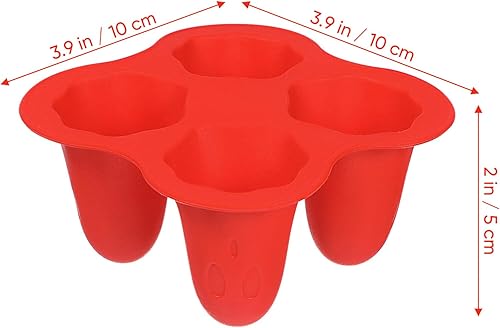Miniatura 4 de SOLUSTRE Bandeja de hielo de silicona para bandeja de hielo de silicona, molde de silicona circular, bandejas para cubitos de hielo, moldes para