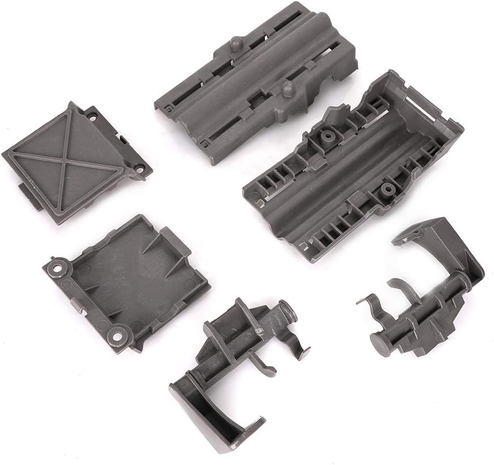 W10712395 Dishwasher Rack Adjuster Kit for Whirlpool & Kenmore Dishwashers- Replace W10250159, W10350375, W10350375, W10712395VP, AP5957560, PS10065979