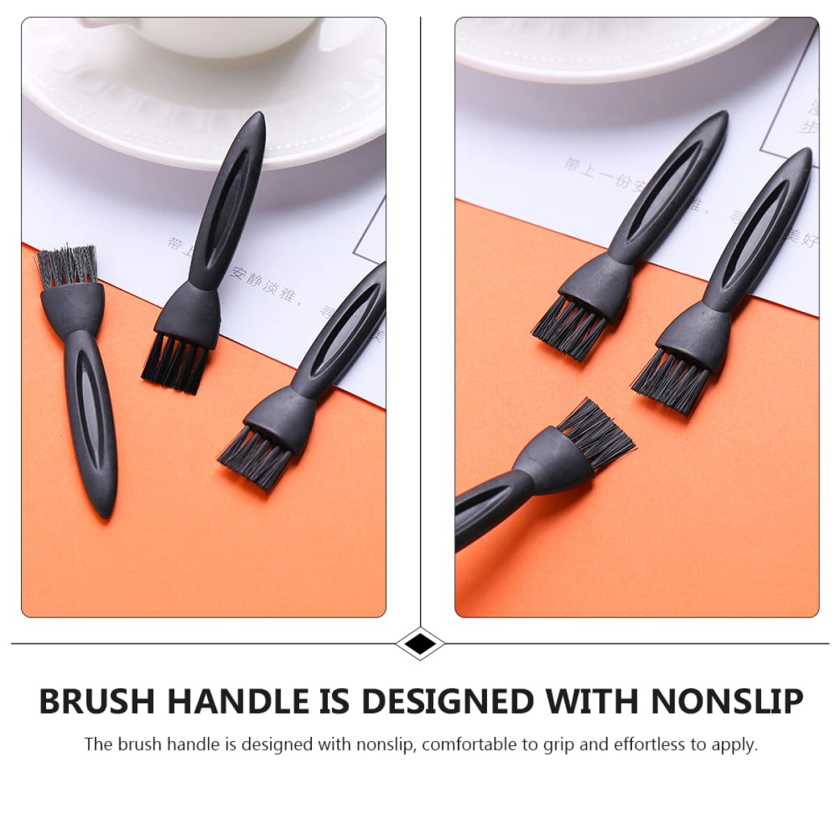 100pcs Electric Shaver Cleaning Brush Tool for Hair Removal Non- Handle for Daily Use Travel and Barber Shops